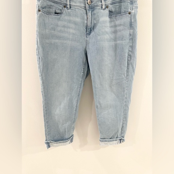 J. Jill Authentic Fit Cropped Jeans Size 10 Petite - Picture 4 of 6